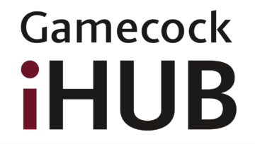 Logo featuring the text 'Gamecock iHUB' with 'Gamecock' in a large, bold font and 'iHUB' in a smaller, distinct style, against a white background.