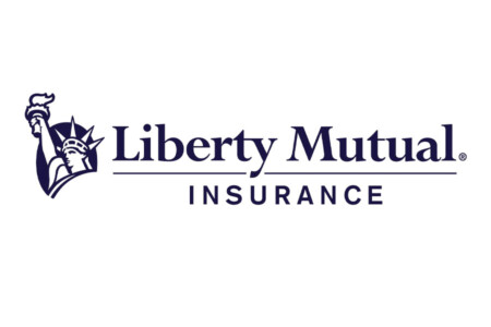 Liberty Mutual Insurance logo featuring the Statue of Liberty and the company name in bold letters.